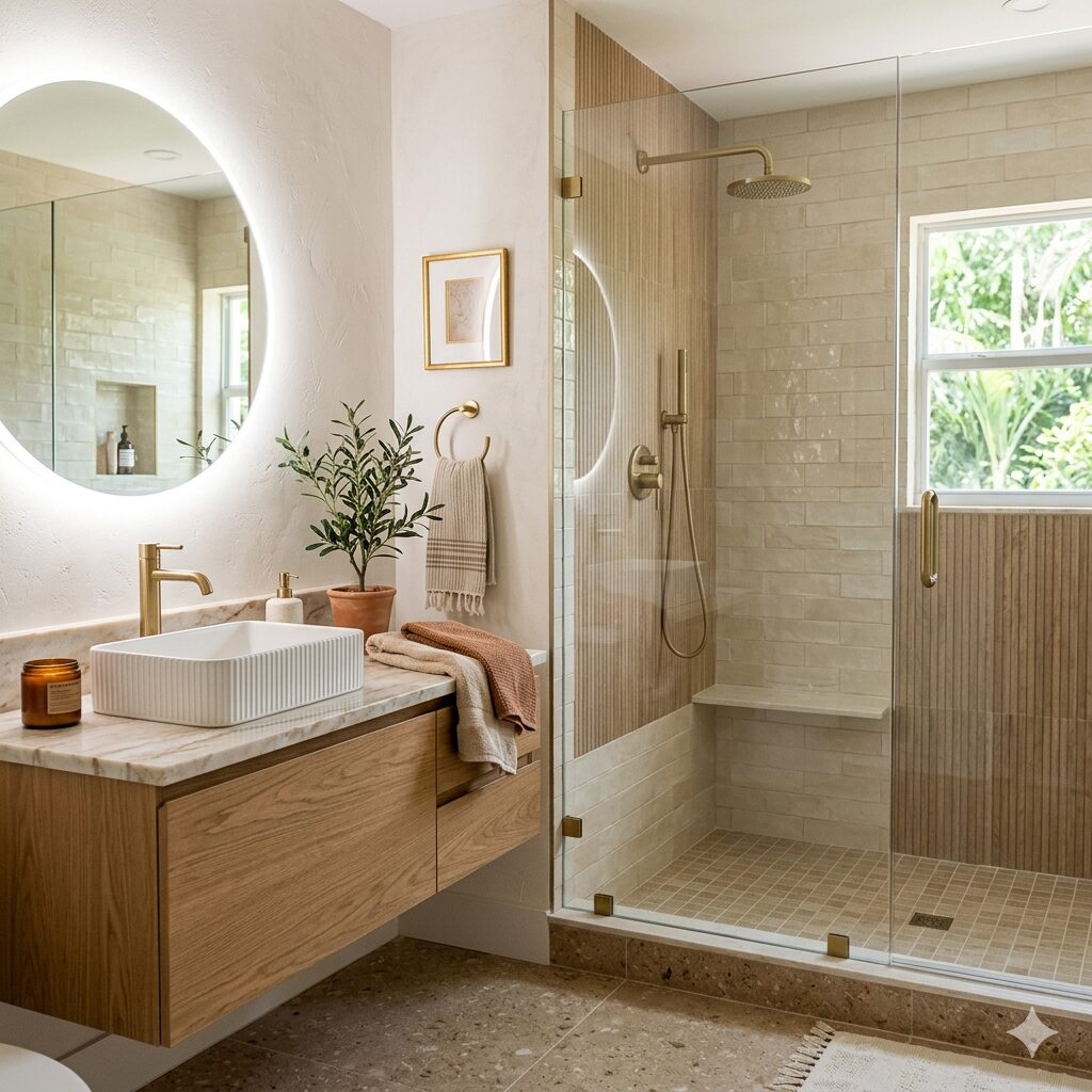 modern bathroom style
